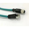 科迎法X-code預制M12-8芯千兆以太網連接器