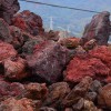 紅色火山石