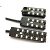 科迎法M12分線盒|單/雙通道電磁閥PNP極性工業分線盒