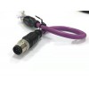 Profibus協議連接器M12 B型5芯連接器插頭