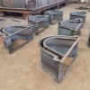 混凝土流水槽模具耐磨抗壓， u型流水槽鋼模具來圖定制