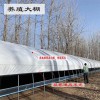 吉林鍍鋅橢圓管鋼架各類(lèi)溫室大棚配件批發(fā)冬暖式大棚骨架