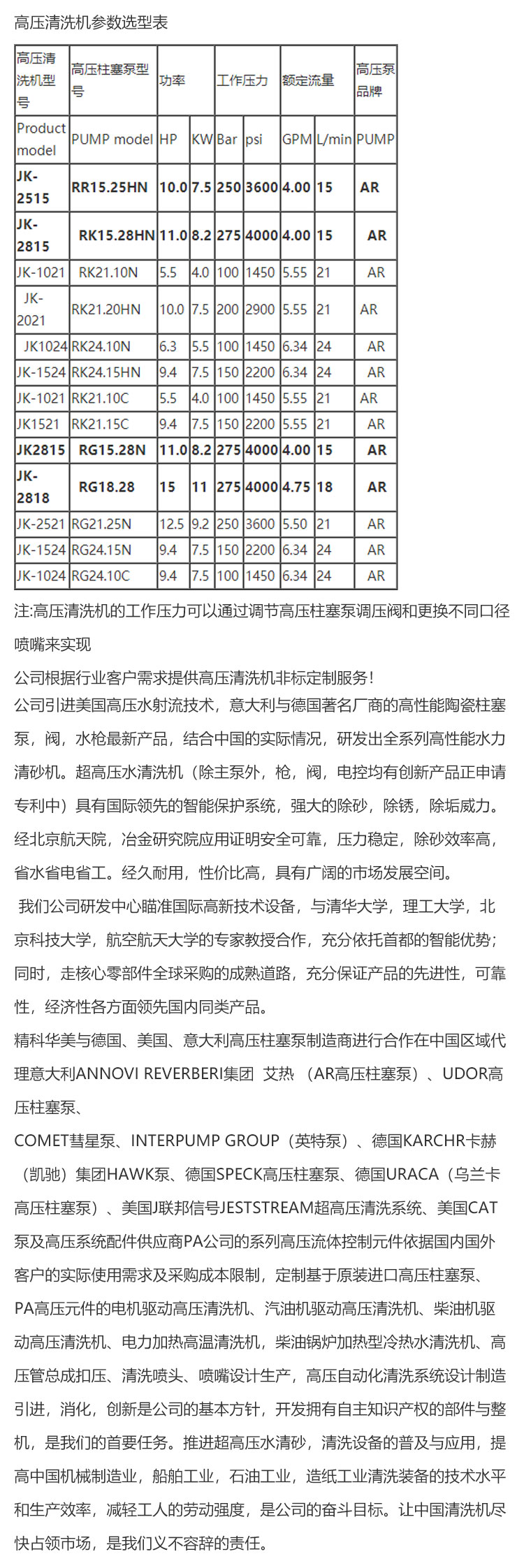 自動高壓清洗機