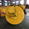 水面警示用的塑料浮體浮標 港口攔截船只定位警示的浮標