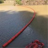 長條形水面攔漂浮垃圾的浮筒 水上攔污浮體
