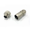 M12-8針直頭自接線纜 全金屬屏蔽焊接式KYF12J8ZT-NC.PB -Q