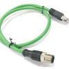 科迎法電氣雙端預制M12連接器4針