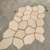 黃銹石冰裂紋碎拼
