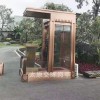 山西晉中鋼結(jié)構(gòu)崗?fù)?不銹鋼崗?fù)?金屬雕花版崗?fù)?治安崗?fù)? onmouseover=