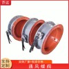 定制碳鋼焊接電液動法蘭蝶閥 氣動管道排風閥 不銹鋼高溫煙道閥