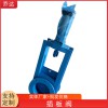 400*400電動方形插板閥 手動螺旋閘板閥 污水排污閥