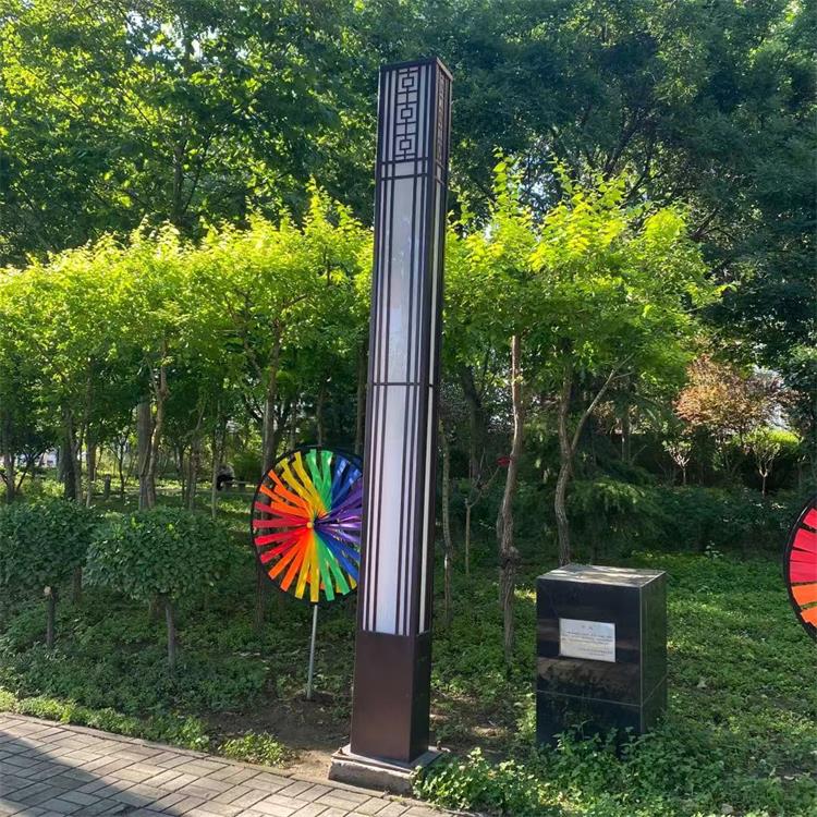 實拍圖庭院燈