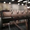 H型鋼梁、格構柱