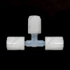 RAYSAN PFA三通（兩端省空間）RTS2A - 半導體行業專用PFA擴口接頭